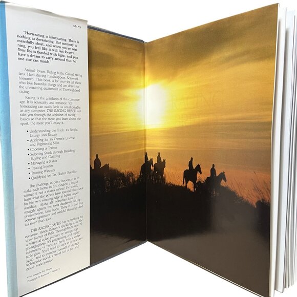 The Racing Breed By Helen Veltzen Hardcover Illustrated First Edition 1984 Thoro - Picture 4 of 7